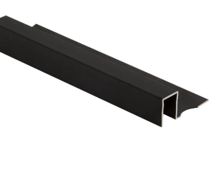 0151 PERFIL ALUMINIO NEGRO